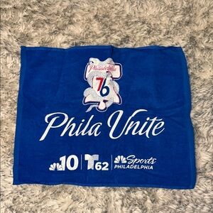 Blue Phila Unite Sports Towel